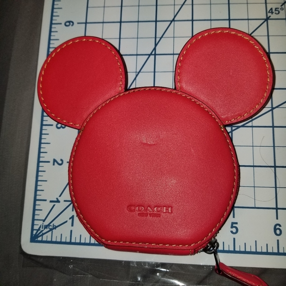 Coach "LE" Mickey Mouse Coin Case - Picture 8 of 14